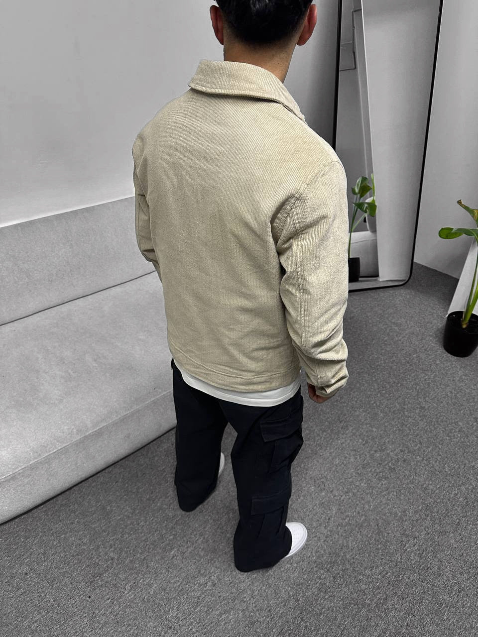 Krem Kadife Ceket CKT7615