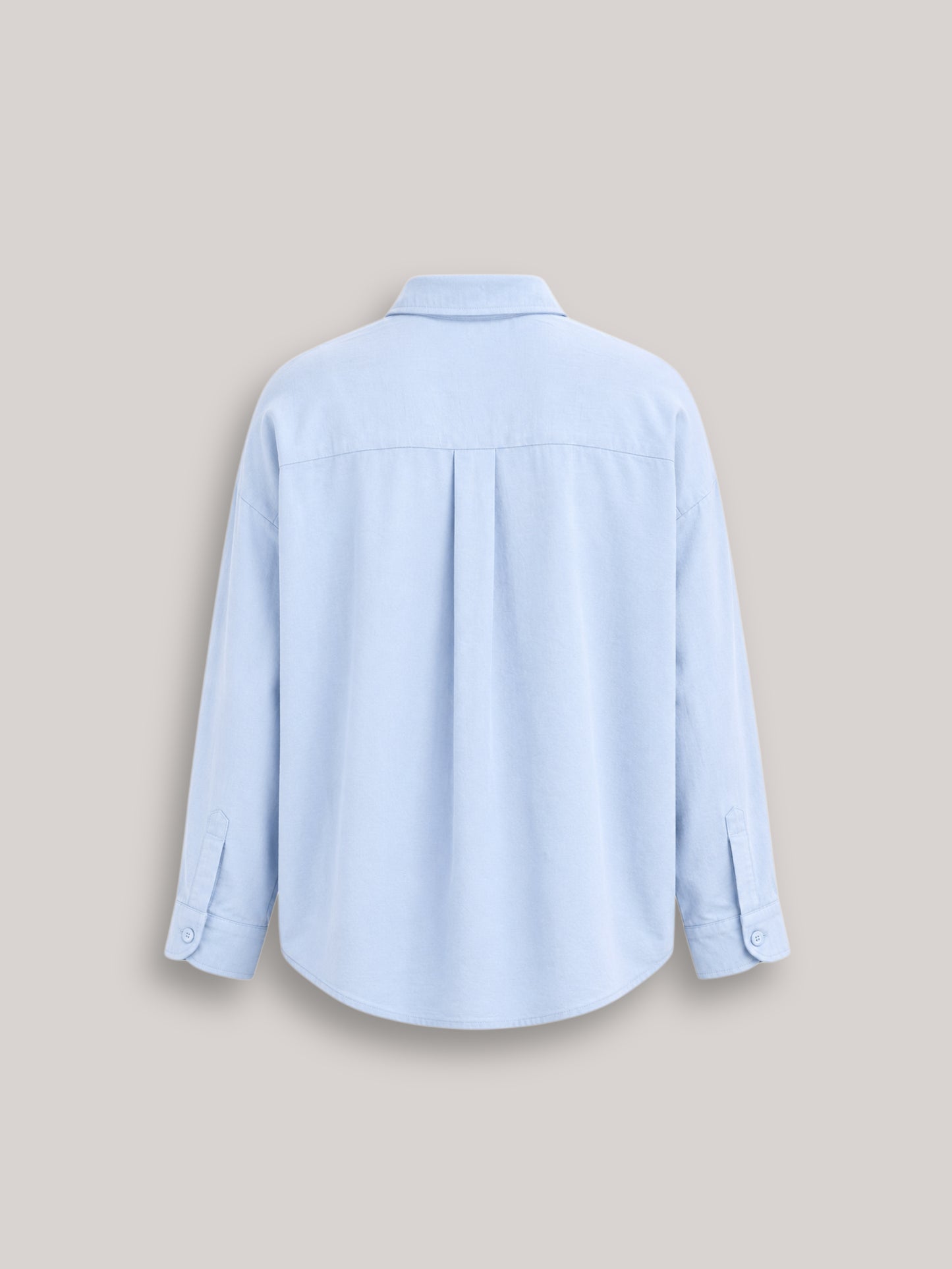 Bebe Mavi Oversize Modal Gömlek